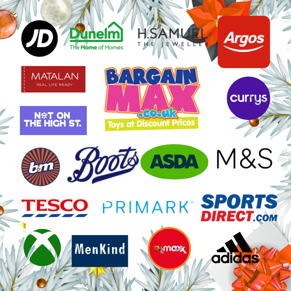 Discounts on Christmas Shopping